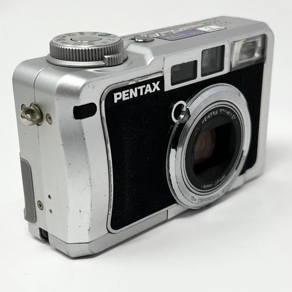Pentax Optio 750Z 7MP CCD Digital Camera Tested Working READ AS-IS